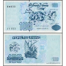 Algeria Argélia P-137 Fe 100 Dinars 1992