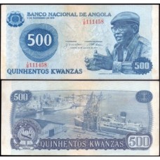 Angola P-116a Sob 500 Kwanzas 1979