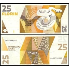 Aruba P-8 Fe 25 Florin 1990