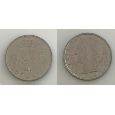 Belgium Bélgica 1 Franc 1964 (593)