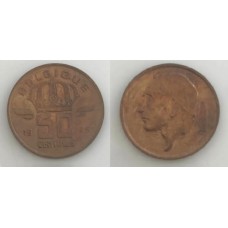 Belgium Bélgica 50 Centimes 1955 (597)