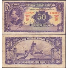 Brasil R-130 Mbc 50.000 Réis 1936 Joaquim Xavier da Silveira 02