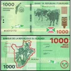 Burundi P-51b Fe 1.000 Francs 2021