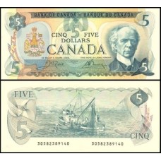 Canadá P-92b Fe 5 Dollars 1979 Sir Henri Laurier