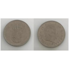 Denmark Dinamarca 1 Krone 1972 (609)