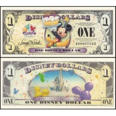 Disney 1 Dollar 2009 S/Fe Mickey & Pluto