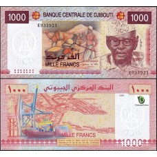 Djibouti Djibuti P-42a Fe 1.000 Francs ND (2005)