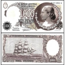 Argentina Evita Peron 1.000 Pesos 2010 Fe Fantasia