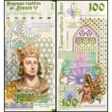 France França 100 Francs 2020 Fe Philippe II Fantasia
