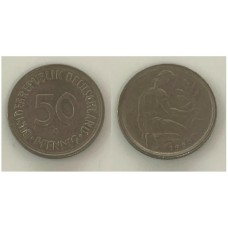 Germany Alemanha 50 Pfennig 1950 G (637)