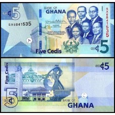 Ghana Gana P-46a Fe 5 Cedis 2019