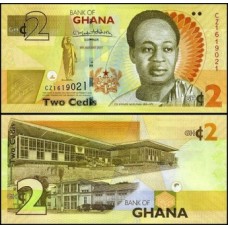 Ghana Gana P-37Ae Fe 2 Cedis 2017