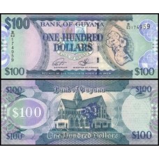 Guyana Guiana P-36c Fe 100 Dollars ND (2016)