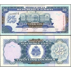 Haiti P-266c Fe 25 Gourdes 2006