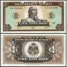 Haiti P-245a Fe 1 Gourde 1987 - Toussaint L'Ouverture