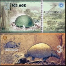 Ice Age Era Do Gelo 3 Dollars 2014 Glyptodon Fe Polímero Fantasia