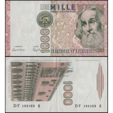 Italy Itália P-109b.2 Fe 1.000 Lire D.1982/1988 Marco Polo