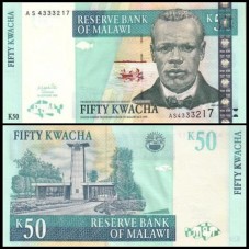 Malawi Malaui P-45b Fe 50 Kwacha 2003