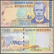 Malawi Malaui P-48Aa Fe 500 Kwacha 2003