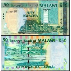 Malawi Malaui P-49a Fe 50 Kwacha 2004 Comemorativa