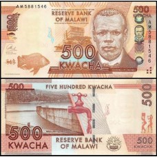 Malawi Malaui P-61b Fe 500 Kwacha 2013