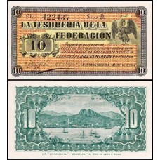 México P-S1058 Fe 10 Centavos 1913 Sonora