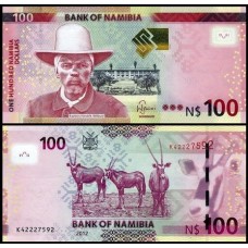 Namíbia P-14a Fe 100 Namibia Dollars 2012