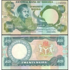 Nigéria P-26k Fe 20 Naira 1999 Gal. Murtala Mohammed