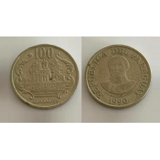 Paraguay Paraguai 100 Guaranies 1990 (745)