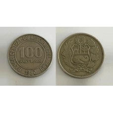 Peru 100 Soles de Oro 1980 (755)