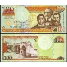 República Dominicana P-184c Fe 100 Pesos Dominic 2013