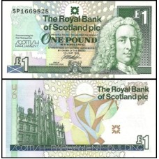 Scotland Escócia P-360 Fe 1 Pound 1999 Comemorativa 