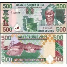 Sierra Leone Serra Leoa P-23d Fe 500 Leones 2003