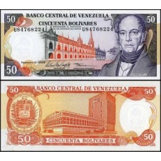 Venezuela P-65f Fe 50 Bolívares 1998 Andrés Bello