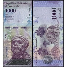 Venezuela P-95a Fe 1.000 Bolívares 2016