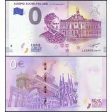 Zero Euro Finlandia Mina Canth 2018 Oficial Fe