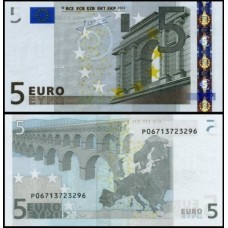 European Union P-8p Fe 5 Euros 2002 Holanda 