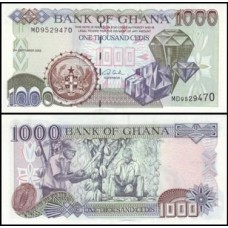 Ghana Gana P-32h Fe 1.000 Cedis 2002