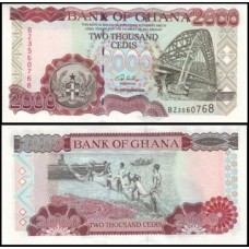 Ghana Gana P-33g Fe 2.000 Cedis 2002