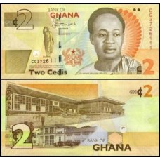 Ghana Gana P-37Ad Fe 2 Cedis 2015