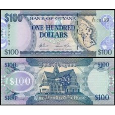 Guyana Guiana P-36a Fe 100 Dollars ND (2006)