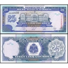 Haiti P-266a.2 Fe 25 Gourdes 2000