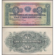 Mozambique Moçambique P-r31 S/Fe 1 Libra 1934