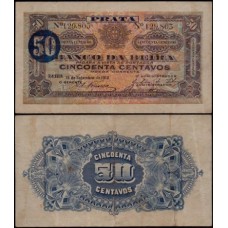 Mozambique Moçambique P-r4a Mbc 50 Centavos 1919