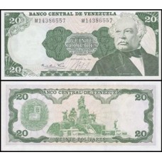 Venezuela P-64a Fe 20 Bolívares 1984